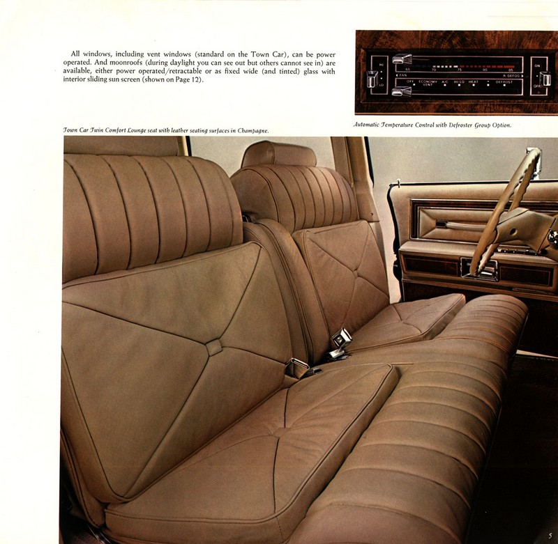1978 Lincoln Continental Brochure Page 16